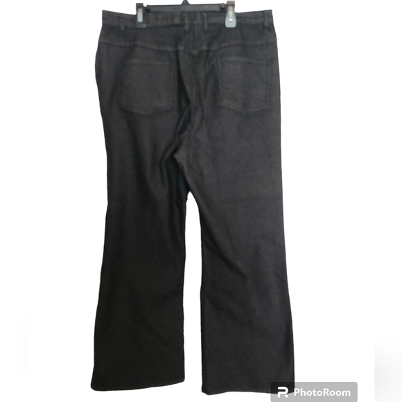 CHRISTOPHER & Banks black 5 pocket denim jeans SZ 14 - Picture 2 of 8